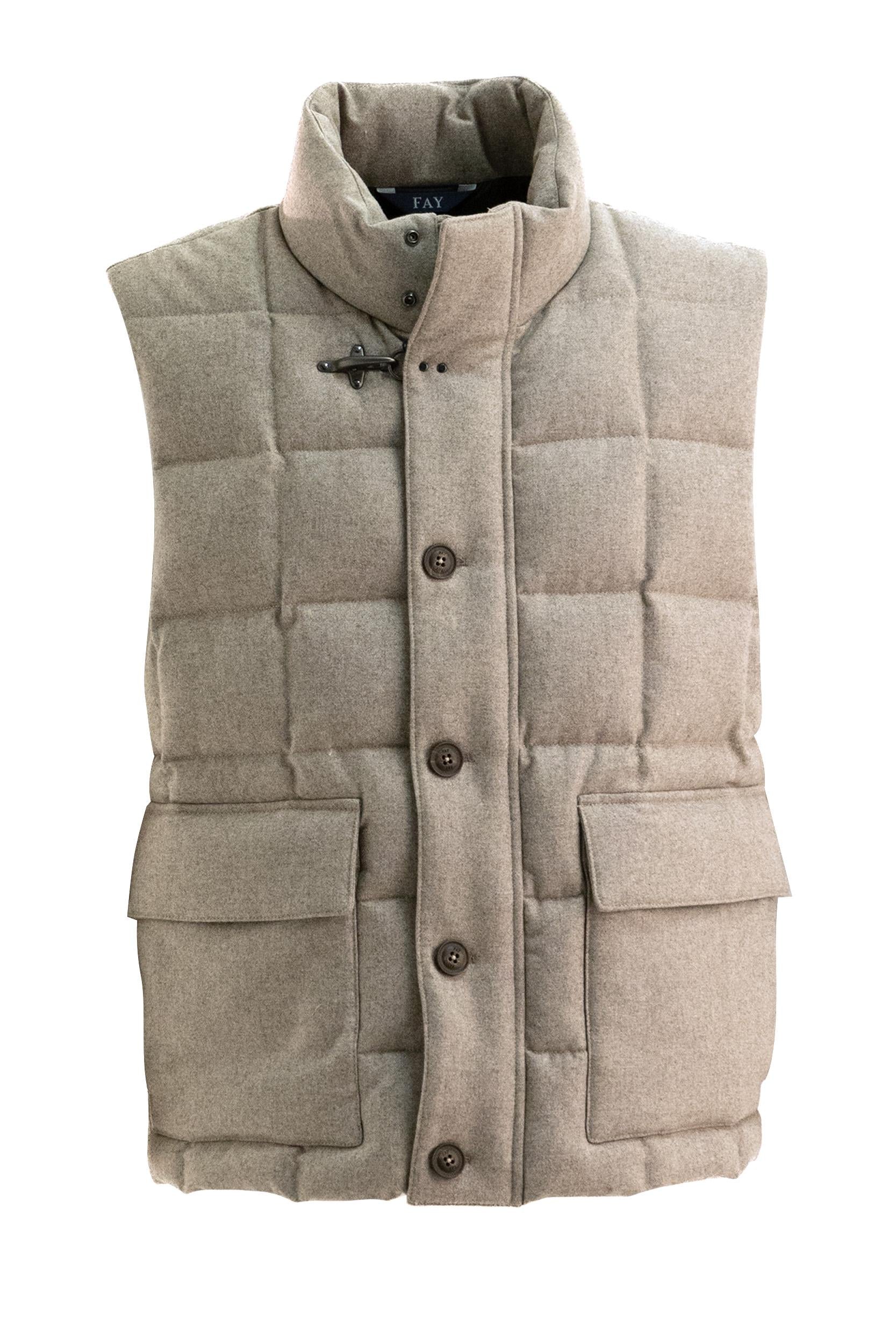 Piumino Gilet<BR/> NAM30510340WGZ C401 FAY 