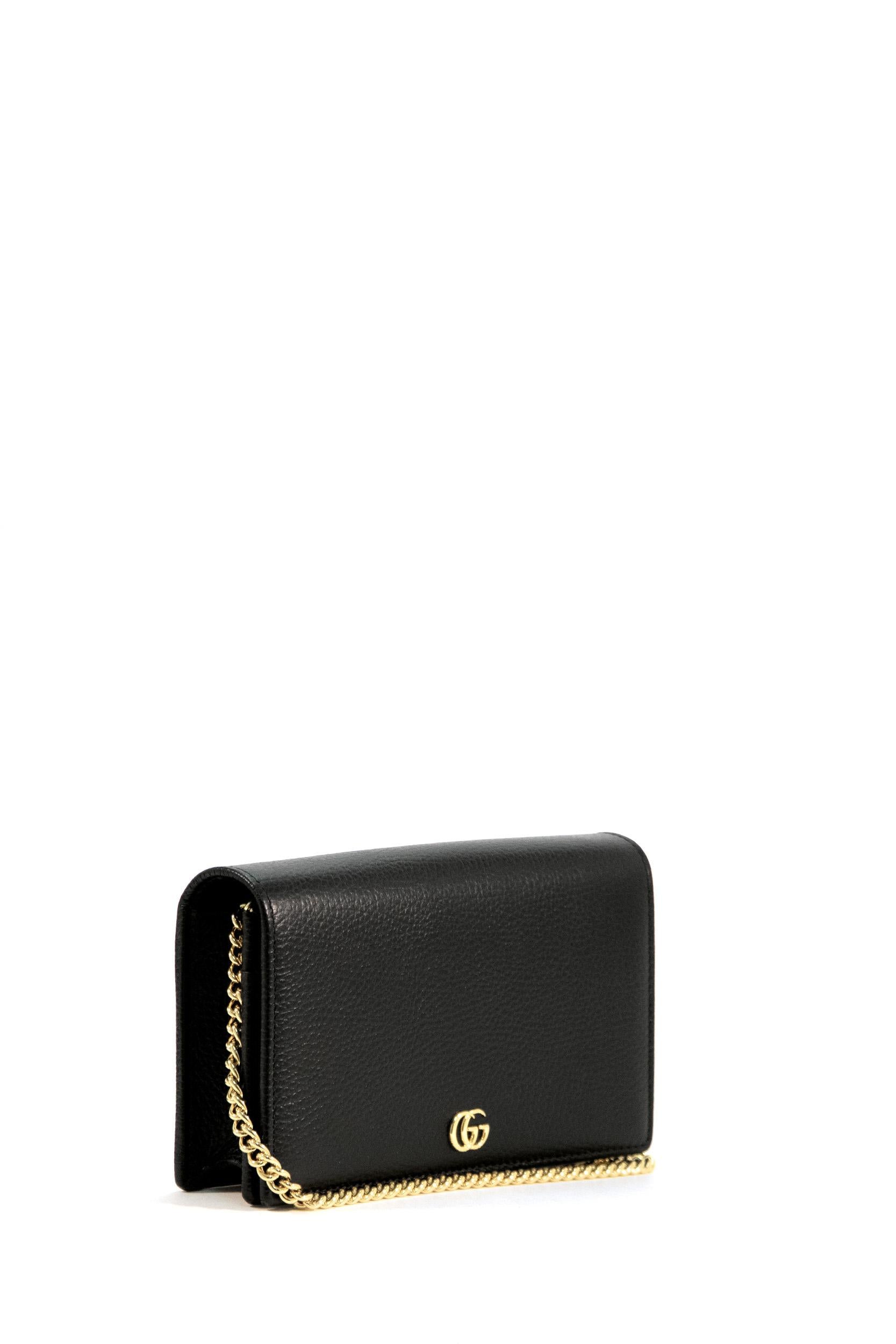 Mini Borsa GG Marmont<BR/> 497985 CAO0G 1000 GUCCI 