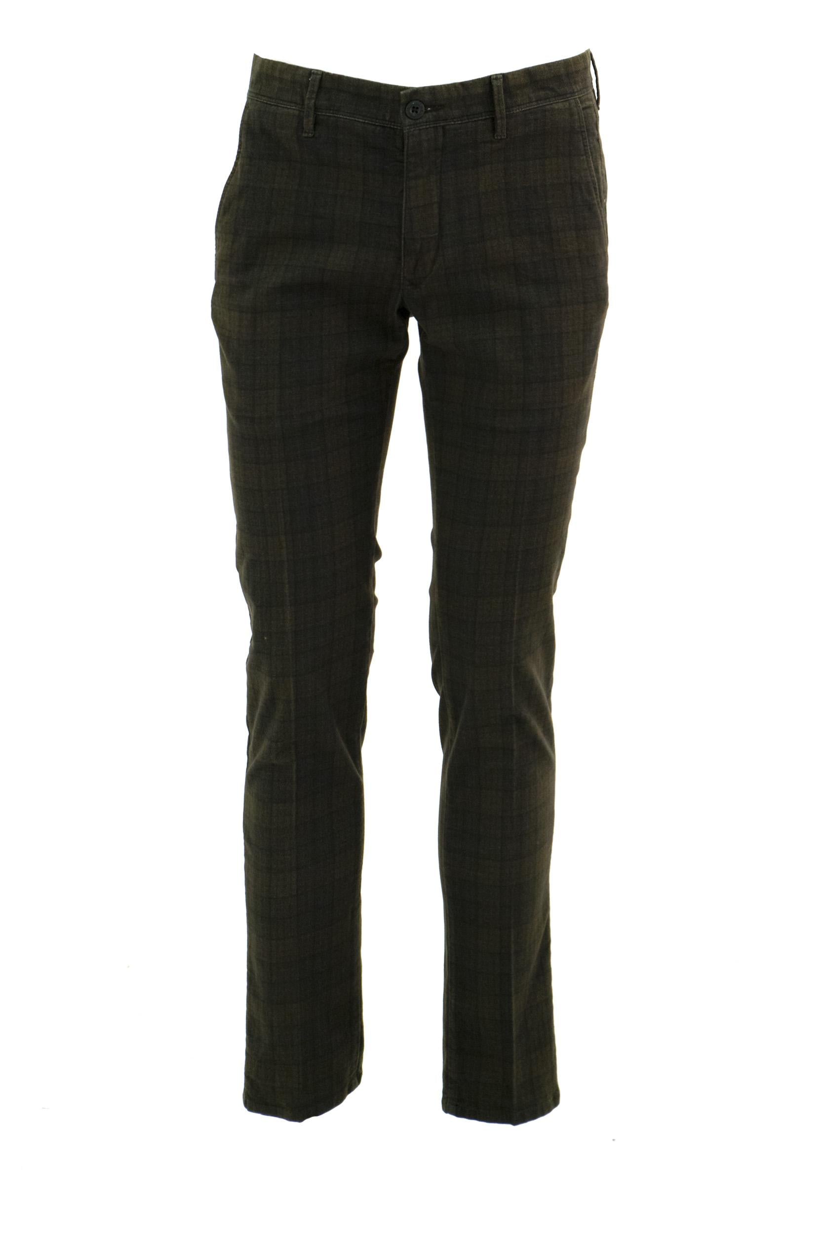 Pantaloni a quadri<BR/> 17S100 40586 625 INCOTEX 