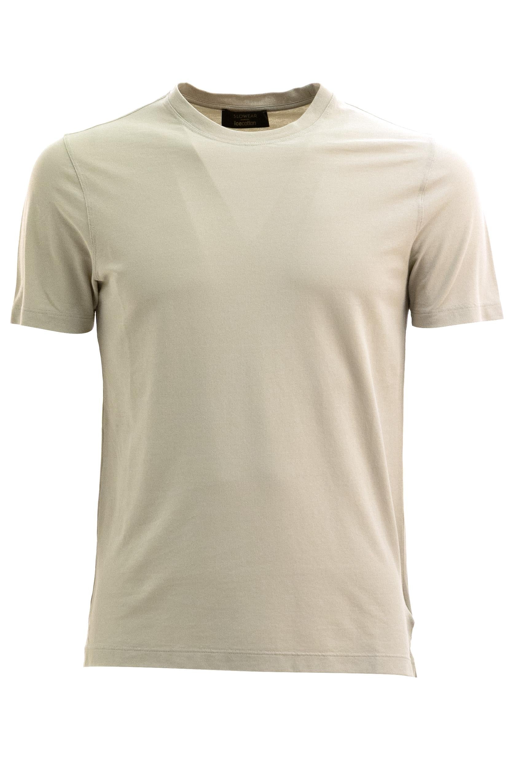 T-shirt in Crêpe di Cotone<BR/> 815214 ZG380 Z1936 ZANONE 