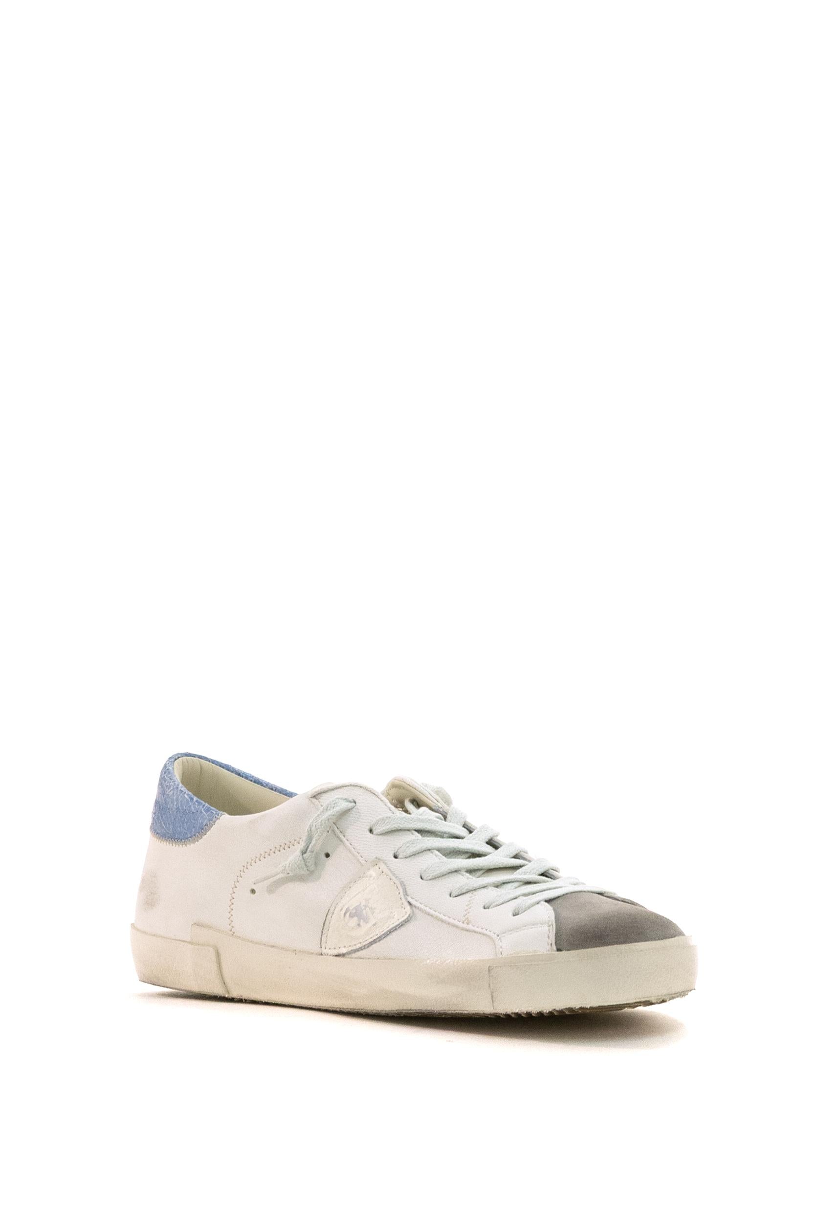 Sneaker Bassa Prsx in Pelle<BR/> PRLU WX52 PHILIPPE MODEL 