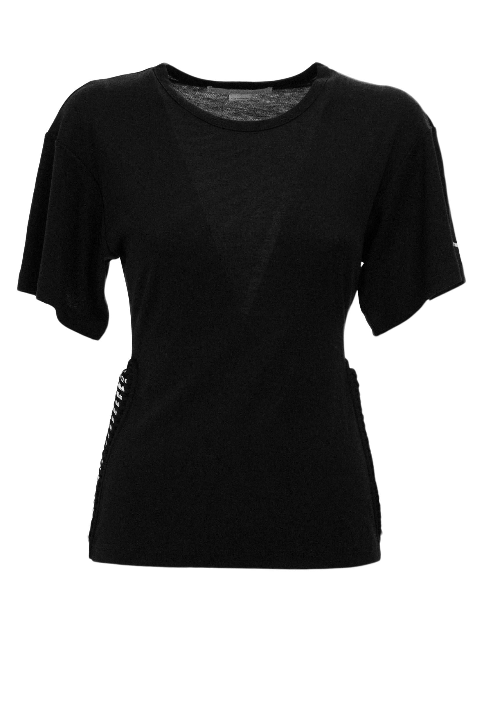 STELLA McCARTNEY T-shirt<BR/> 6J0104 3SPX03 1000 STELLA McCARTNEY 