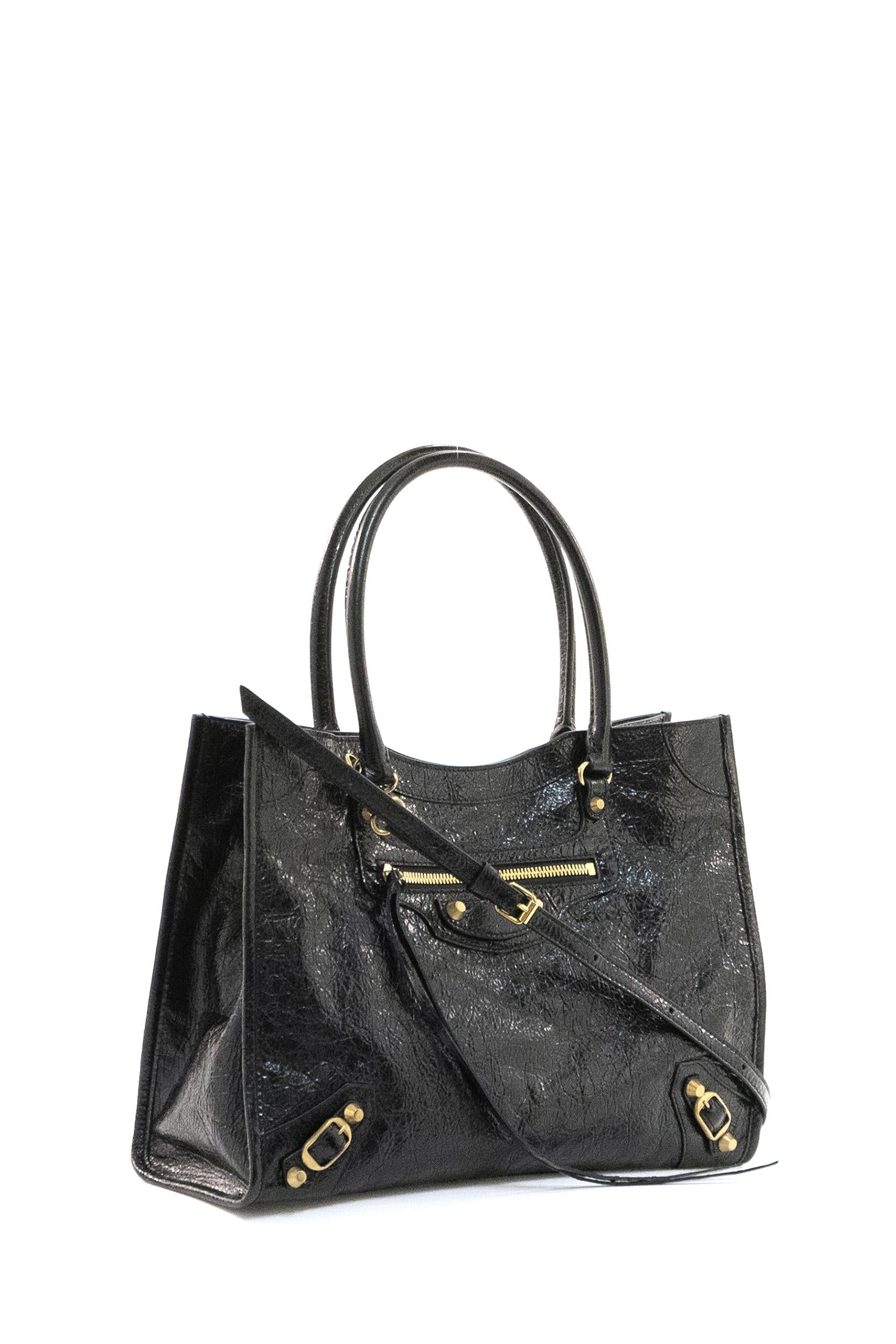 Borsa Le City in pelle Arena color nero<BR/> 852609 210F6 1000 BALENCIAGA 
