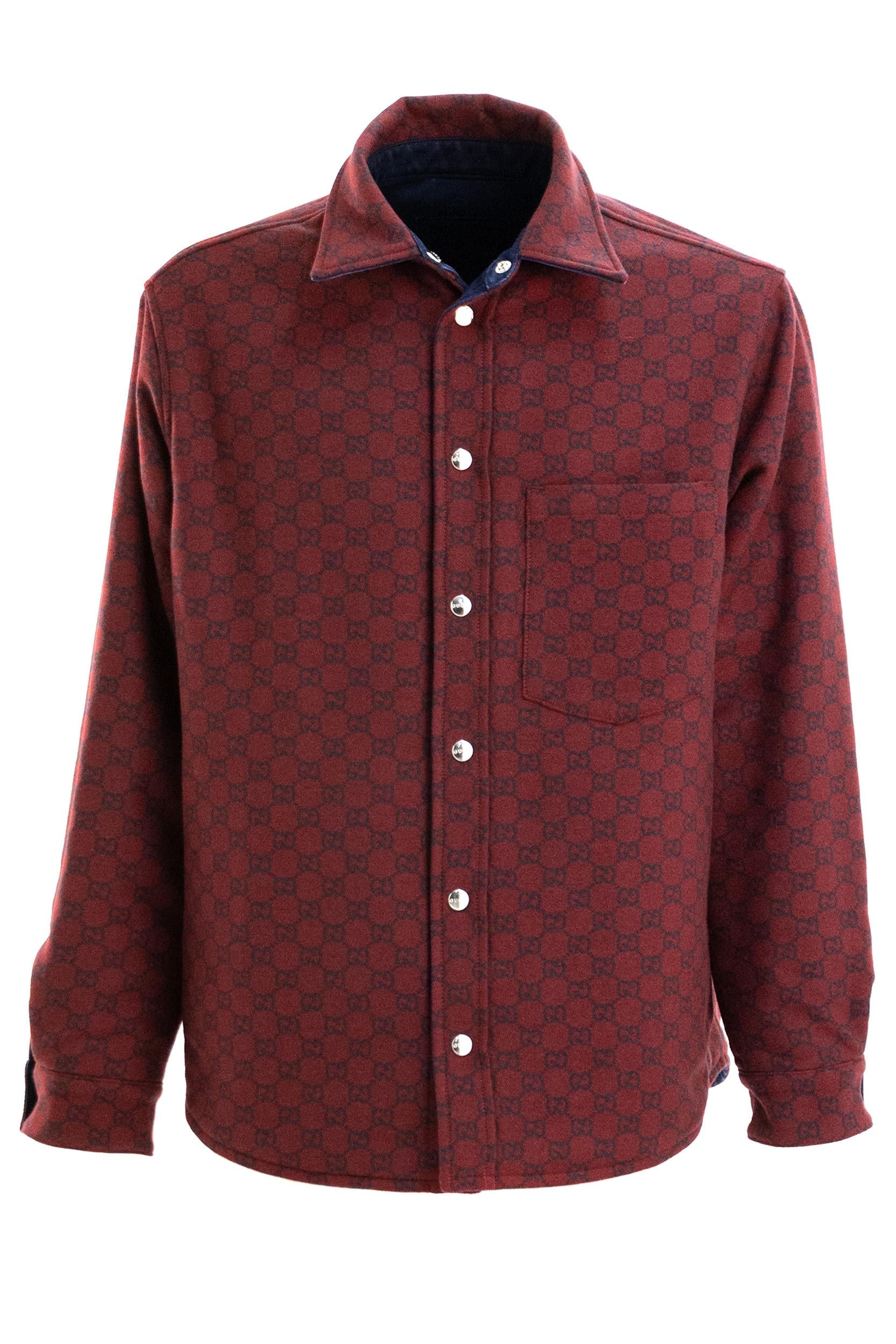 Camicia Reversibile<BR/> 835282 XDDB6 4447 GUCCI 